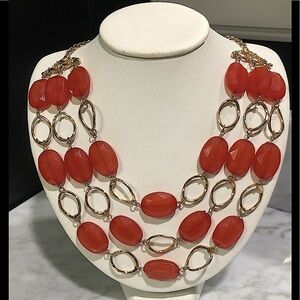 Multi Strand Statement Necklace